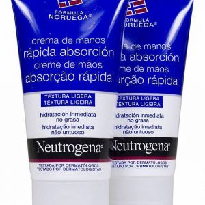 Duplo crema de manos rápida absorción neutrogena