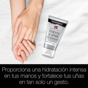 crema hidratante manos y uñas neutrogena