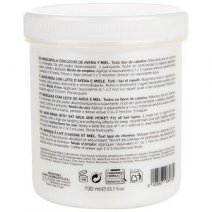 Mascarilla con leche de avena y miel para todo tipo de cabellos Thader Pharma