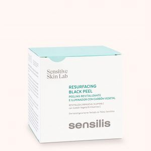 Peeling con carbón vegetal sensilis