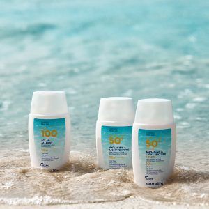 crema solar Water fluid 50+ Antiaging y light texture