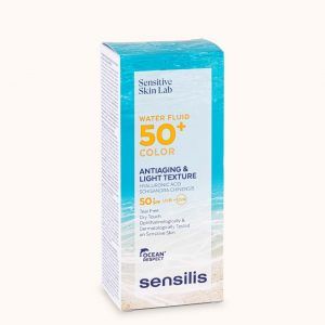 Crema solar sensilis antiedad y textura ligeras 50 color