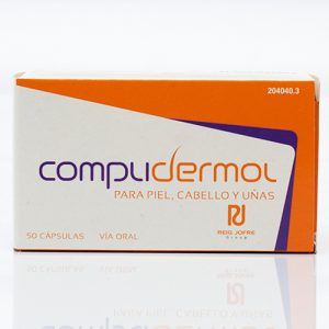 Capsulas para piel cabello y uñas Complidermol